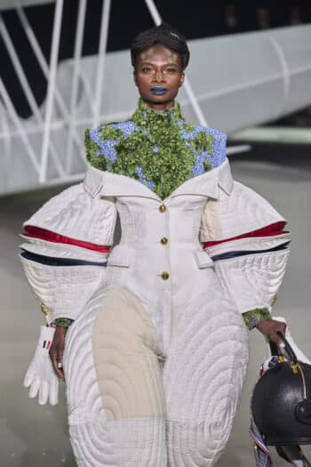 Thom Browne NYFW 2023: silk corset